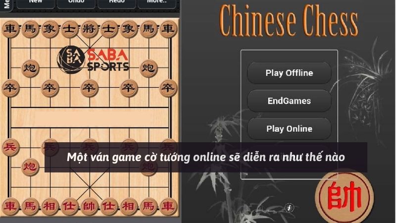 Một ván game cờ tướng online sẽ diễn ra như thế nào